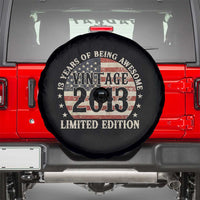13th Birthday 2026 Spare Tire Cover Vintage 2013 Limited Edition 13 Years Of Being Awesome - Wonder Print Shop