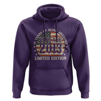 13th Birthday 2026 Hoodie Vintage 2013 Limited Edition 13 Years Of Being Awesome - Wonder Print Shop