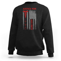 Justice For Alex Pretti Sweatshirt Minneapolis Tribute 2026 ICU Nurse American Flag
