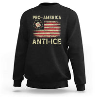 Pro American Anti Ice Sweatshirt Resist Protest Support Immigrants Refugee