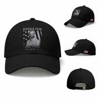 Justice For Alex Pretti Baseball Cap Minneapolis Tribute 2026 Vintage American Flag