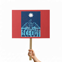 Ice Out Minnesota Loon Protest Sign MN State Protest