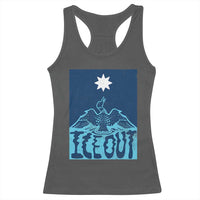 Ice Out Minnesota Loon Racerback Tank Top MN State Protest