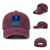 Ice Out Minnesota Loon Washed Cotton Baseball Cap MN State Protest