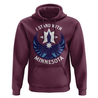 I Stand With Minnesota Hoodie Rebel Common Loon Minnesota Protest