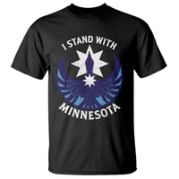 I Stand With Minnesota T Shirt Rebel Common Loon Minnesota Protest