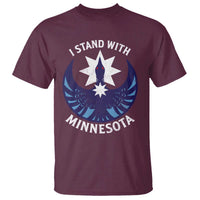 I Stand With Minnesota T Shirt Rebel Common Loon Minnesota Protest