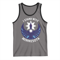 I Stand With Minnesota Tank Top Rebel Common Loon Minnesota Protest