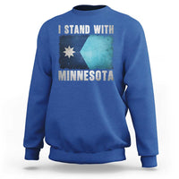 I Stand With Minnesota Sweatshirt MN State Support Political Protest