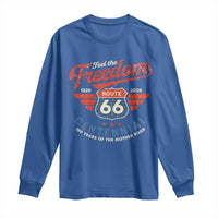 US Route Highway 66 Centennial Long Sleeve Shirt Feel The Freedom 100 Years Of The Mother Road