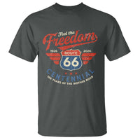 US Route Highway 66 Centennial T Shirt Feel The Freedom 100 Years Of The Mother Road