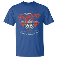 US Route Highway 66 Centennial T Shirt Feel The Freedom 100 Years Of The Mother Road