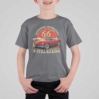 Route Highway 66 100 Years Anniversary T Shirt For Kid Centennial Celebration And Still Kicking Mother Road