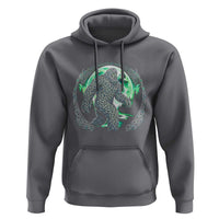 Funny St Patricks Day Bigfoot Celtic Knot Irish Sasquatch Hoodie
