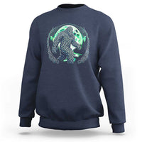Funny St Patricks Day Bigfoot Celtic Knot Irish Sasquatch Sweatshirt