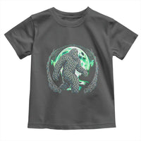 Funny St Patricks Day Bigfoot Celtic Knot Irish Sasquatch Toddler T Shirt