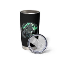 Funny St Patricks Day Bigfoot Celtic Knot Irish Sasquatch Tumbler Cup