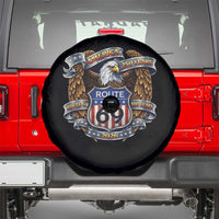 250 Years Of America 100 Years Of Route 69 Spare Tire Cover Bald Eagle Vintage American Flag