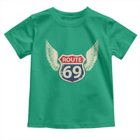 Vintage Route 69 Highway Road Trip Sign Toddler T Shirt