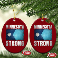 Minnesota Strong Ceramic Ornament MN State Pride Community Resistance