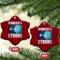 Minnesota Strong Ceramic Ornament MN State Pride Community Resistance