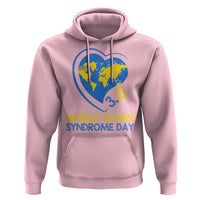 World Down Syndrome Day March 21 World Heart Hoodie