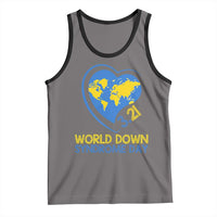 World Down Syndrome Day March 21 World Heart Tank Top