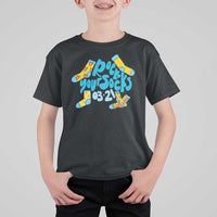 Rock Your Socks T Shirt For Kid Down Syndrome Awareness March 21