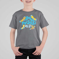 Rock Your Socks T Shirt For Kid Down Syndrome Awareness March 21