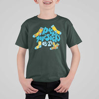 Rock Your Socks T Shirt For Kid Down Syndrome Awareness March 21