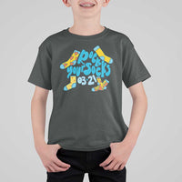 Rock Your Socks T Shirt For Kid Down Syndrome Awareness March 21