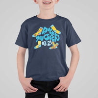Rock Your Socks T Shirt For Kid Down Syndrome Awareness March 21