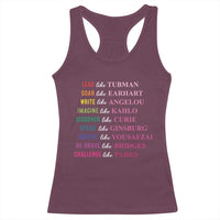 National Women's History Month Racerback Tank Top Lead Like Tubman Challenge Like Parks