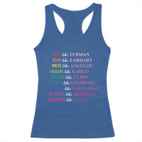National Women's History Month Racerback Tank Top Lead Like Tubman Challenge Like Parks