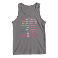 National Women's History Month Tank Top Lead Like Tubman Challenge Like Parks