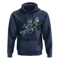 World Down Syndrome Day Made With A Little Extra Hoodie March 21 DNA Flower
