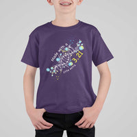 World Down Syndrome Day Made With A Little Extra T Shirt For Kid March 21 DNA Flower