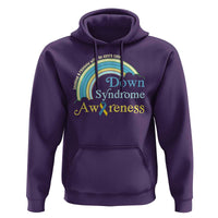 Down Syndrome Awareness Hoodie Imagine A Rainbow With An Extra Color