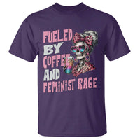 Fueled By Coffee And Feminist Rage T Shirt Feminism Coffee Lovers