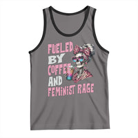 Fueled By Coffee And Feminist Rage Tank Top Feminism Coffee Lovers