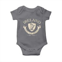 Ireland Erin Go Bragh Est 1922 Baby Onesie Irish Pride Vintage Harp