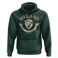 Ireland Erin Go Bragh Est 1922 Hoodie Irish Pride Vintage Harp