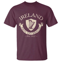 Ireland Erin Go Bragh Est 1922 T Shirt Irish Pride Vintage Harp