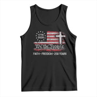 Faith Freedom 250 Years Tank Top Christian USA 250th Anniversary