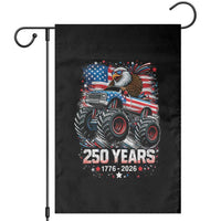 USA 250th Anniversary 250 Years 1776 2026 Monster Truck Eagle Garden Flag
