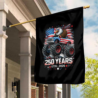 USA 250th Anniversary 250 Years 1776 2026 Monster Truck Eagle Garden Flag