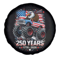 USA 250th Anniversary 250 Years 1776 2026 Monster Truck Eagle Spare Tire Cover