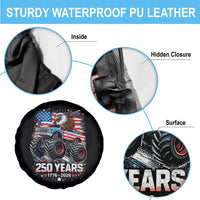 USA 250th Anniversary 250 Years 1776 2026 Monster Truck Eagle Spare Tire Cover