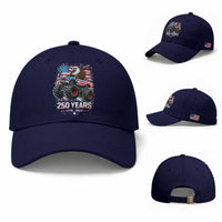 USA 250th Anniversary 250 Years 1776 2026 Monster Truck Eagle Baseball Cap