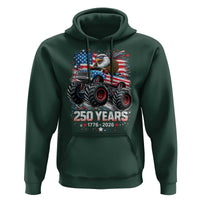 USA 250th Anniversary 250 Years 1776 2026 Monster Truck Eagle Hoodie